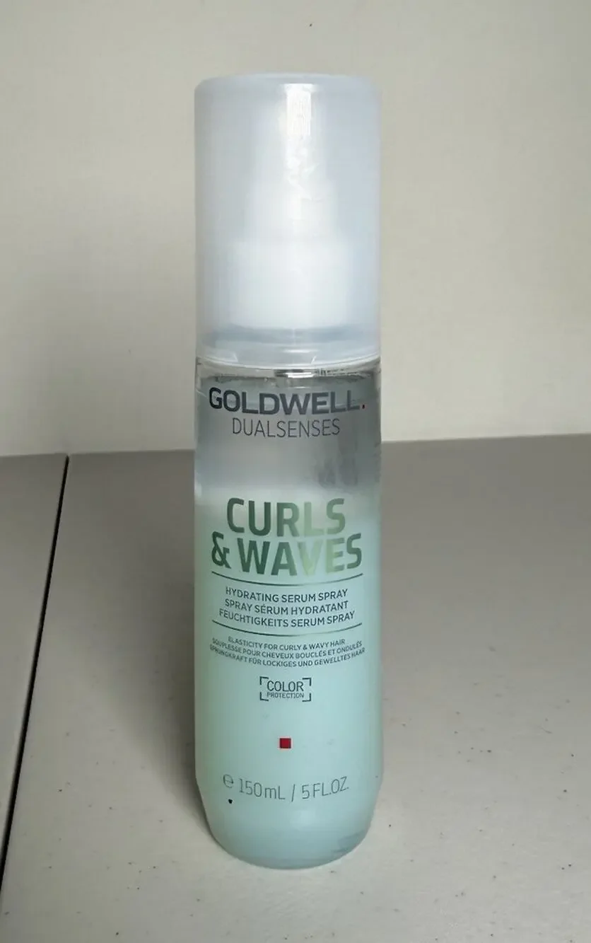 Goldwell Dualsenses Curls & Waves Serum Spray Hydrating Frizz Control 5 fl oz